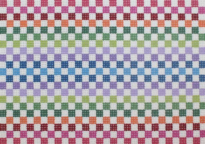 Clutch - Rainbow Check by C'ate La Vie