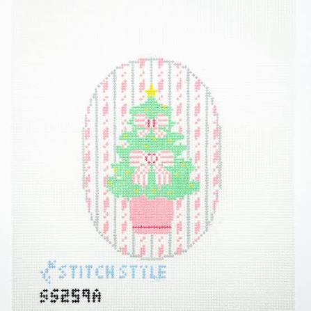 Pink Tree by Stitch Style