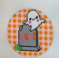 Halloween Ghost and Grave