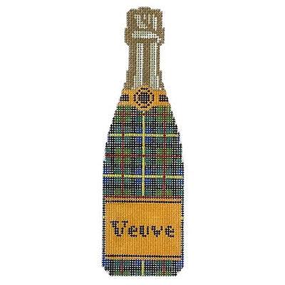 Champagne Bottle - Tartan by C'ate La Vie