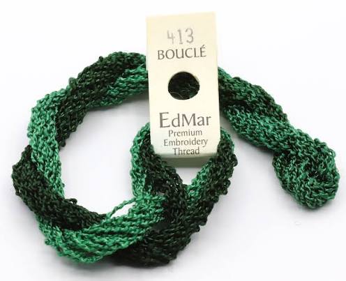 EdMar - Boucle 413 Dark to Medium Moss Green