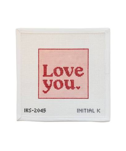 Initial K Studio Pink Love You