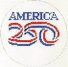 America 250 with Stitch Guide by Kate Dickerson Needlepoint