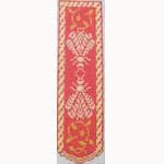 N's Bee Bookmark- Coral & Butter
