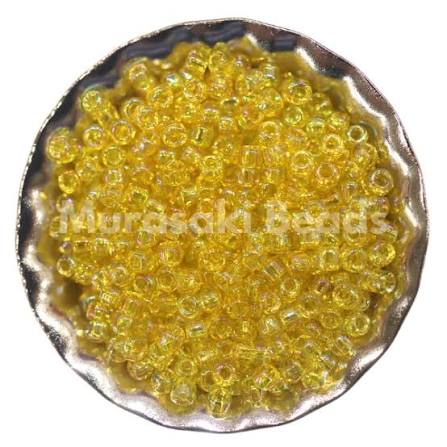 Murasaki Glass Seed Beads Size 15 - Yellow AB