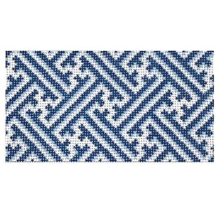Navy Fretwork Insert