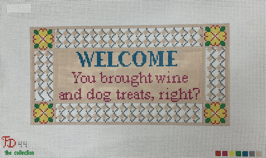 Welcome Wine & Dog Treats