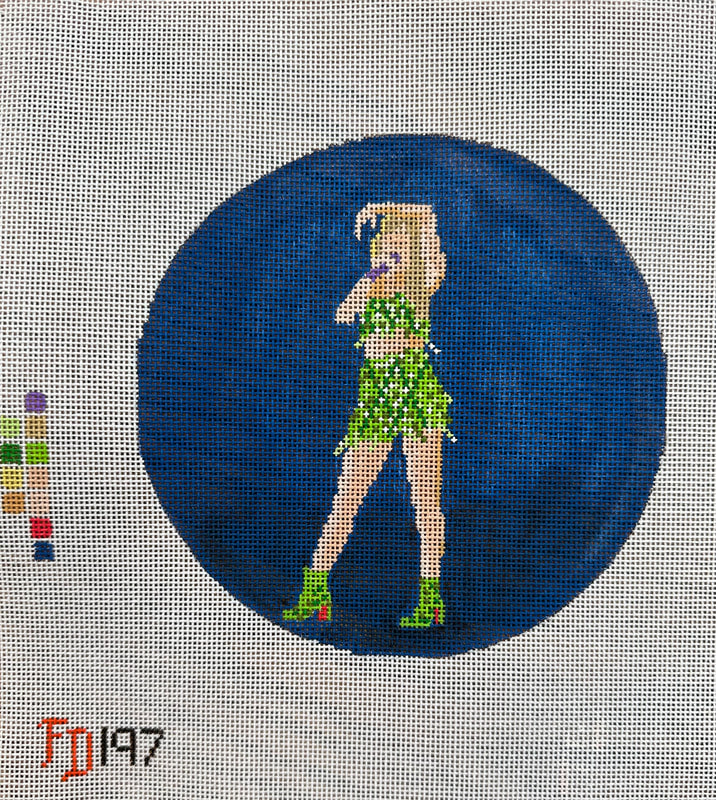 Taylor Swift in Green