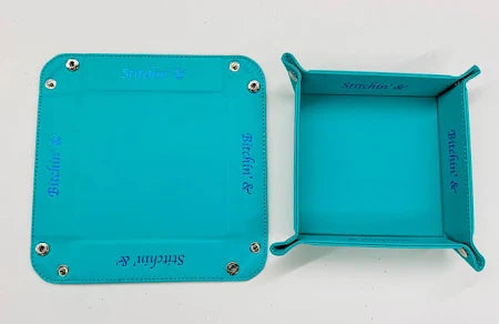 Turquoise Snap Tray Stitchin' &  by Accoutrement Designs Teal