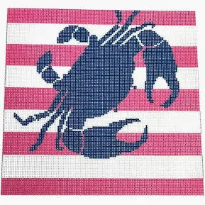 Crab Stencil/Pink