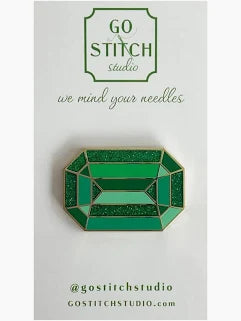 Go Stitch Studio Needle Minder Green Diamond