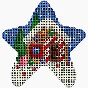 Gingerbread House Mini Star