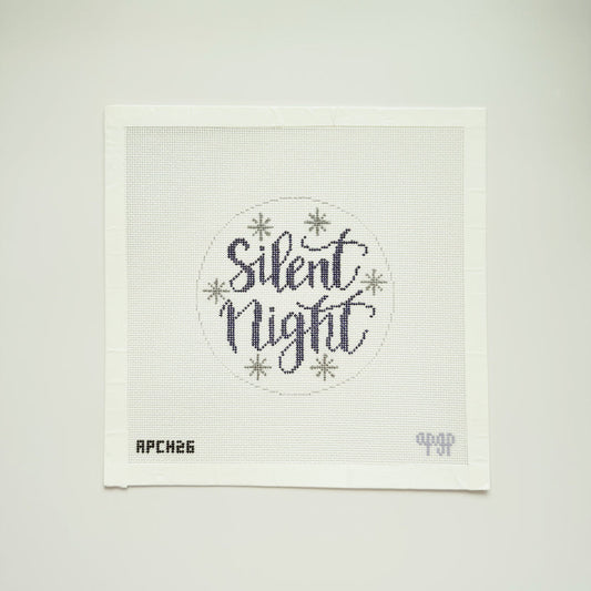 Silent Night Ornament by A Poore Girl Paints