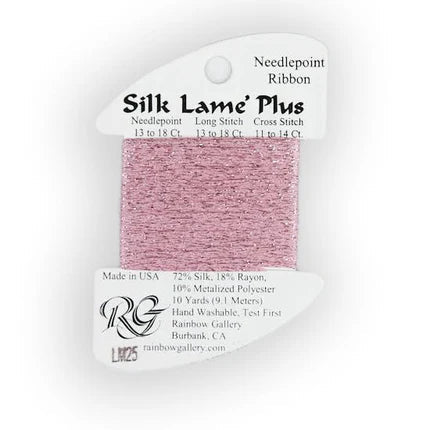 Silk Lame' Braid Plus - Rose Pink LM25