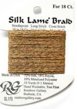 Silk Lame' Braid - Honey Gold SL175