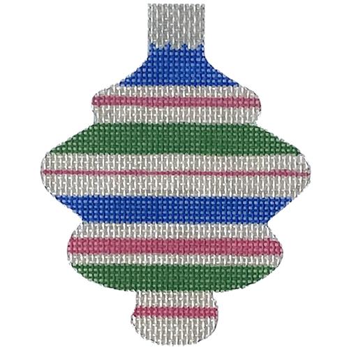 Spindle 4 - Blue Pink & Green by Pepperberry Designs