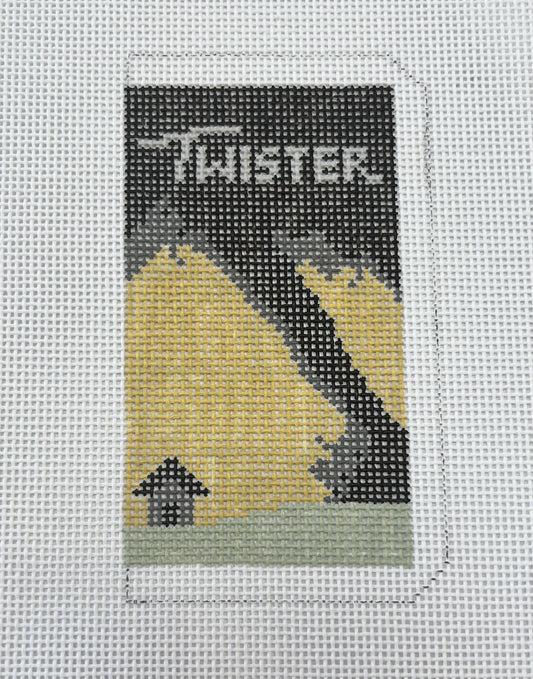Twister VHS Tape by Nickel Needlepoint
