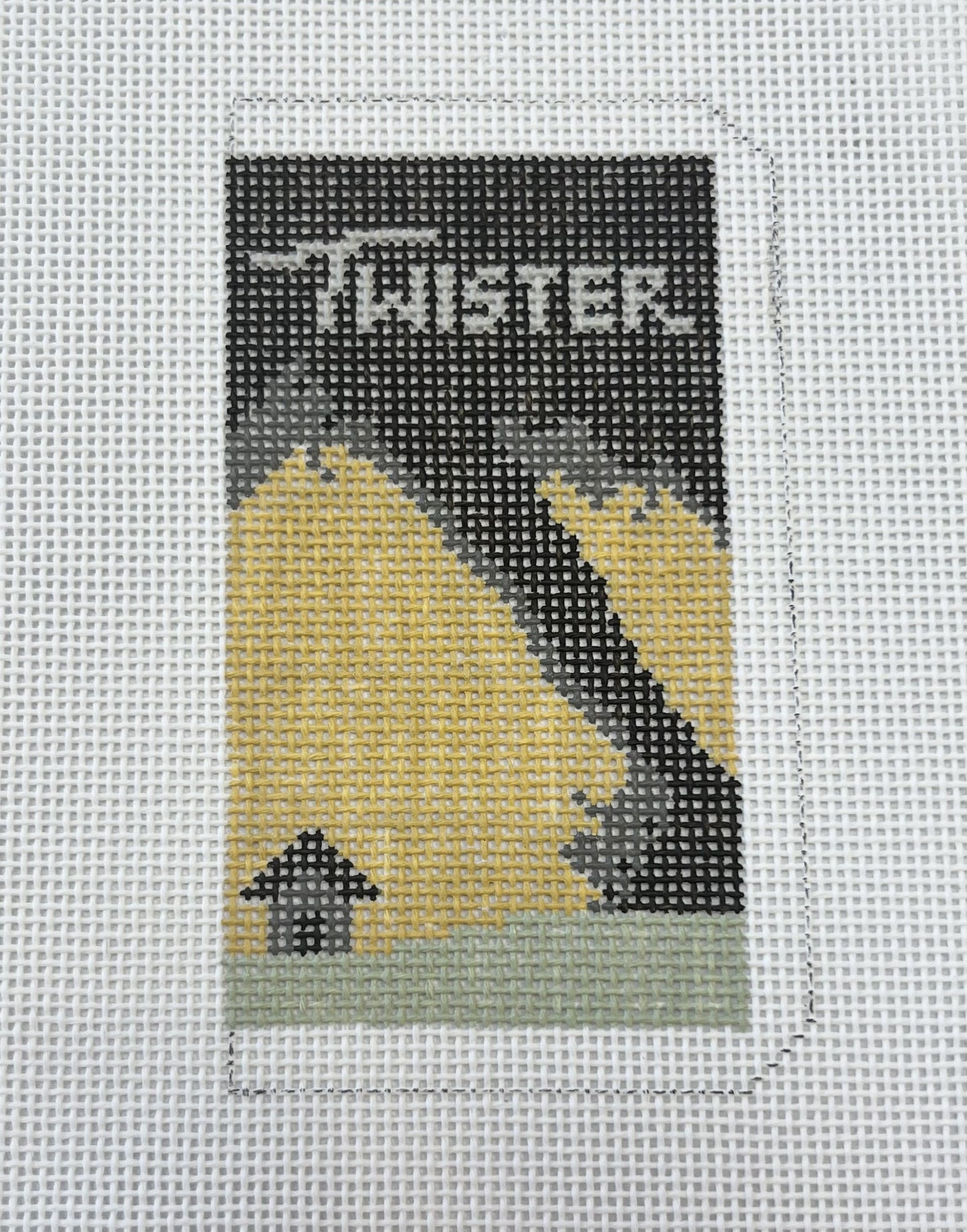 Twister VHS Tape by Nickel Needlepoint