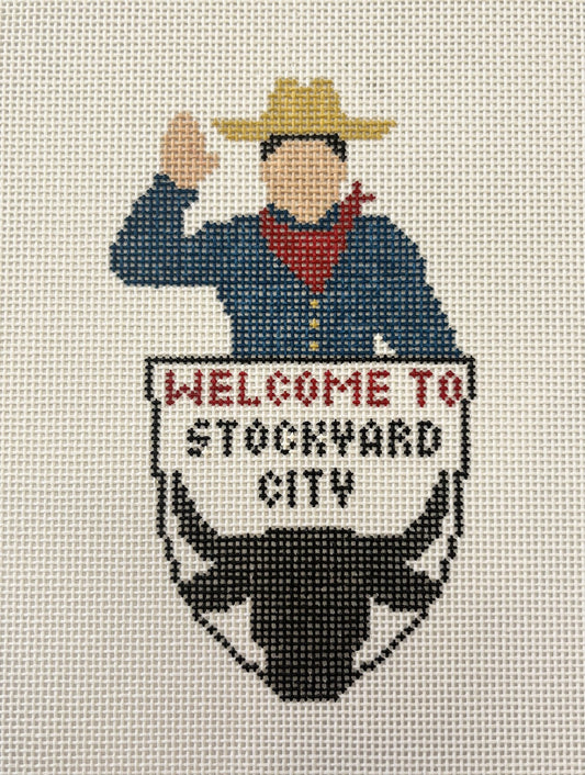 Stockyard City by Nickel Needlepoint
