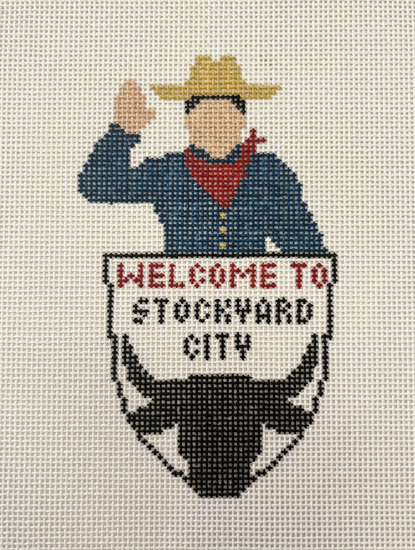 Stockyard City by Nickel Needlepoint