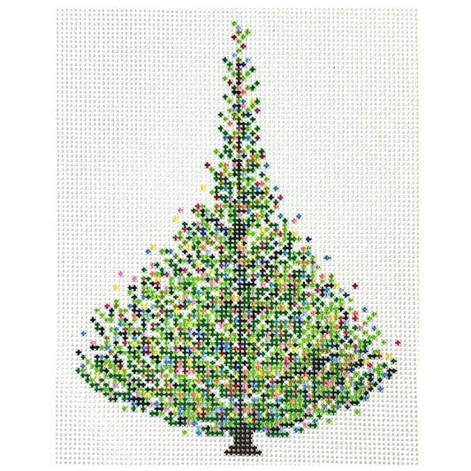 Tree Farm Christmas Tree by Gingham Stitchery