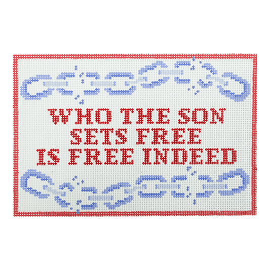 John 8:36 Who the Son Sets Free by Anna McKenzie Studio