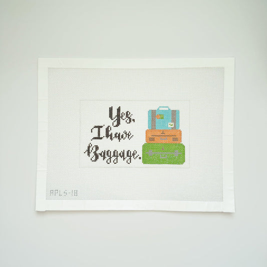 Yes I have Baggage by A Poore Girl Paints